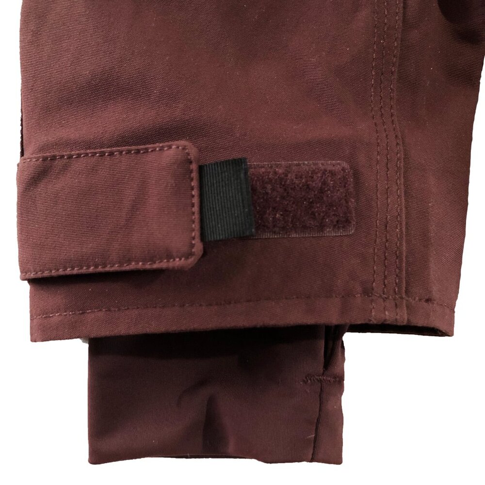 Carhartt Jacket Womens Size XL (16/18) Burgundy Shoreline Storm Defender Hooded - Picture 12 of 16